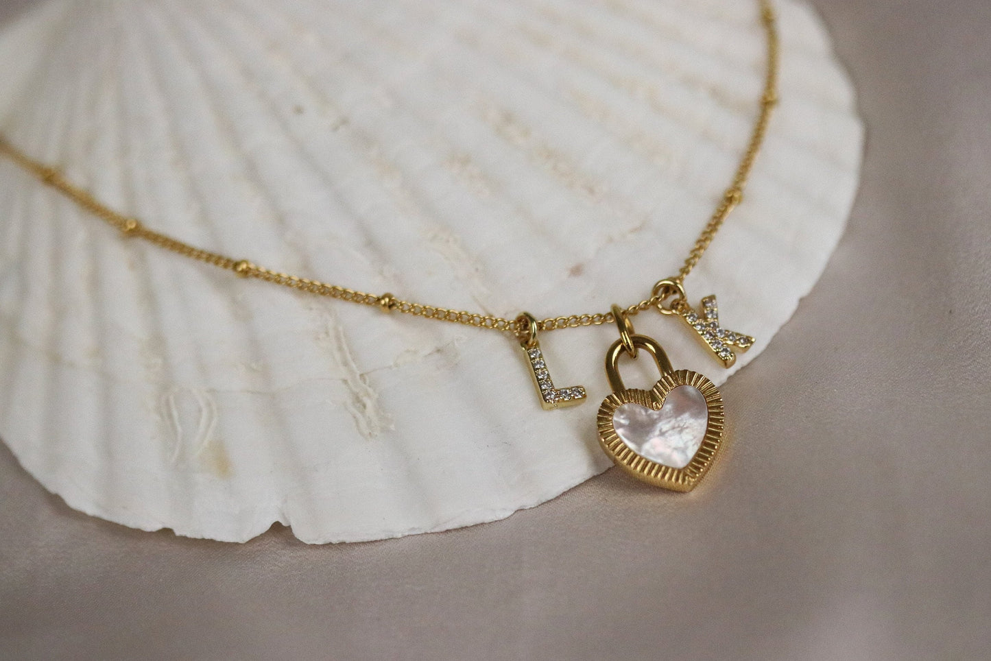 Gold Filled Initial Necklace, Stainless Steel Letter Necklace, Personalised Daughter Gift, Gold Alphabet Necklace, Birthday Gift for Her
