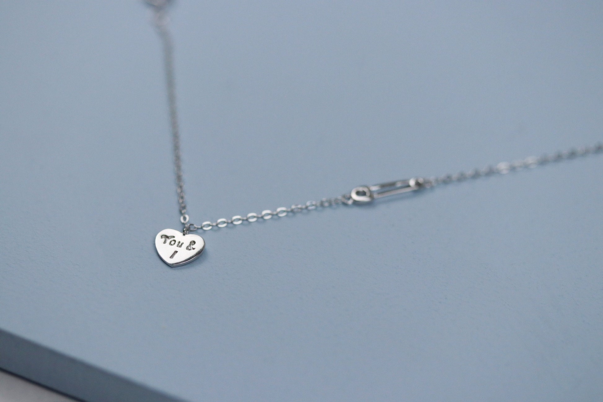 Soul Sister Bracelet Set, Minimalist Tiny Heart Bracelet for Sister Bracelet, 925 Silver You & I Stacking Bracelet, Birthday Gift for Her