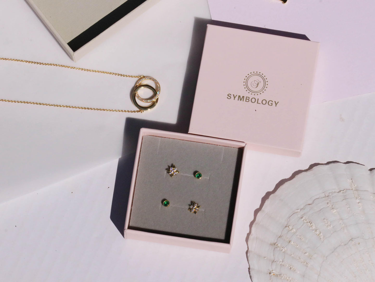 December Birthstone Jewellery: Gold Turquoise Crystal Hoop Earrings, Minimalist Jewellery for Woman