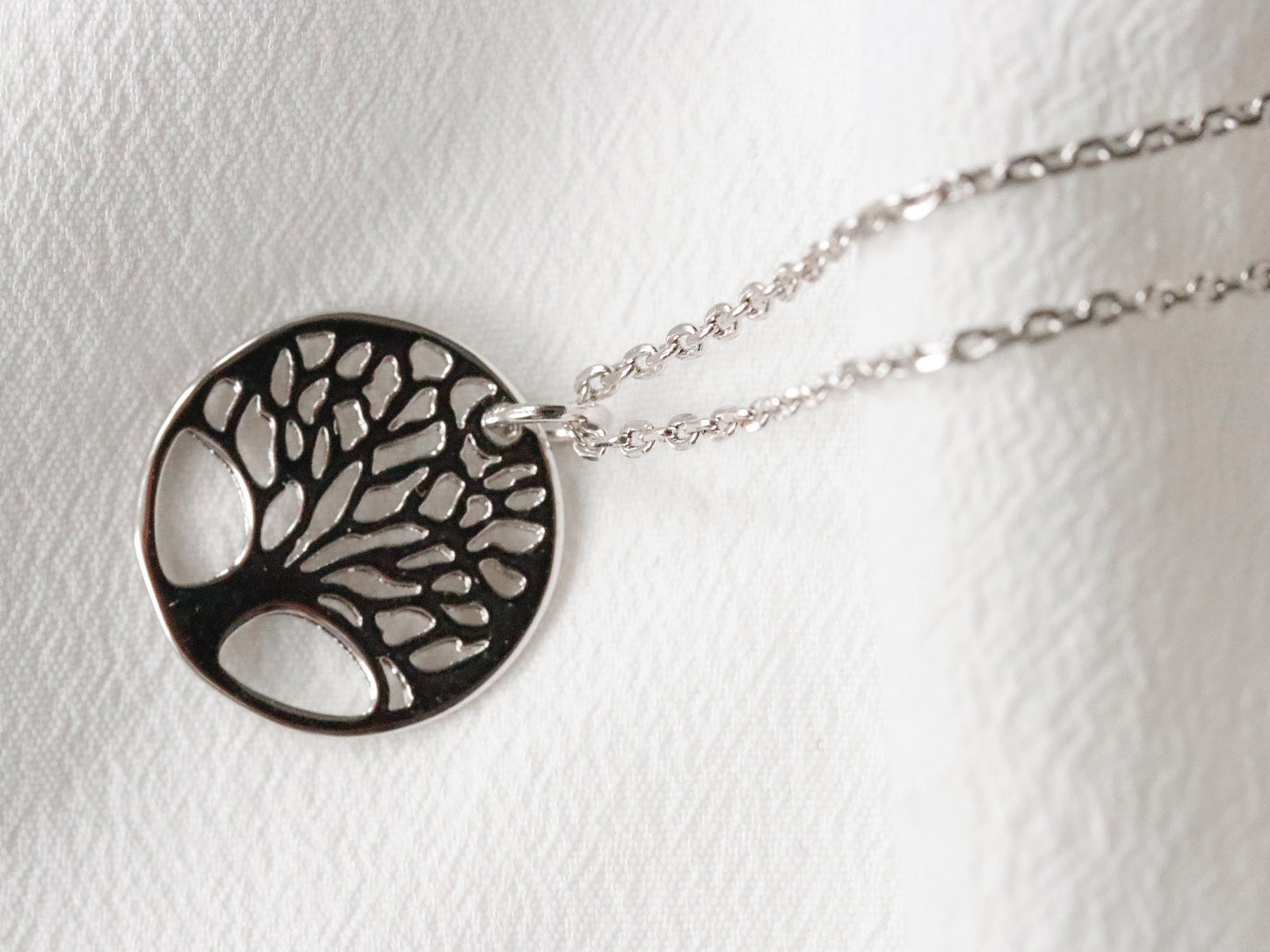 Mum Gift Necklace of SYMBOLOGY / Marvelous Mum Life of TreeNecklace Silver / 18K Rose Gold / Gold Necklace with Gift Box / Gift for Mum