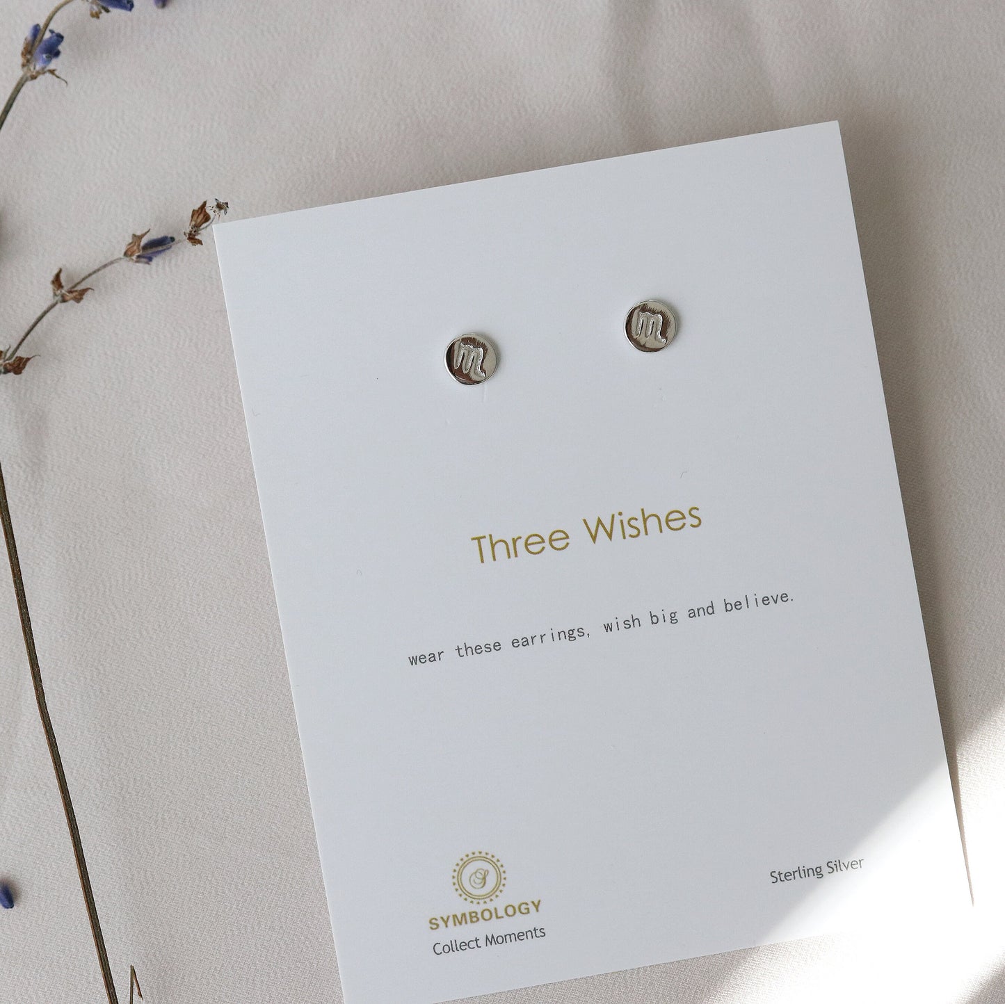 Sterling Silver Zodiac Studs, Dainty Silver earrings, Star Sign Virgo Earrings, Horoscope Earrings, Gift For Her/Mum/Friend, Christmas gift