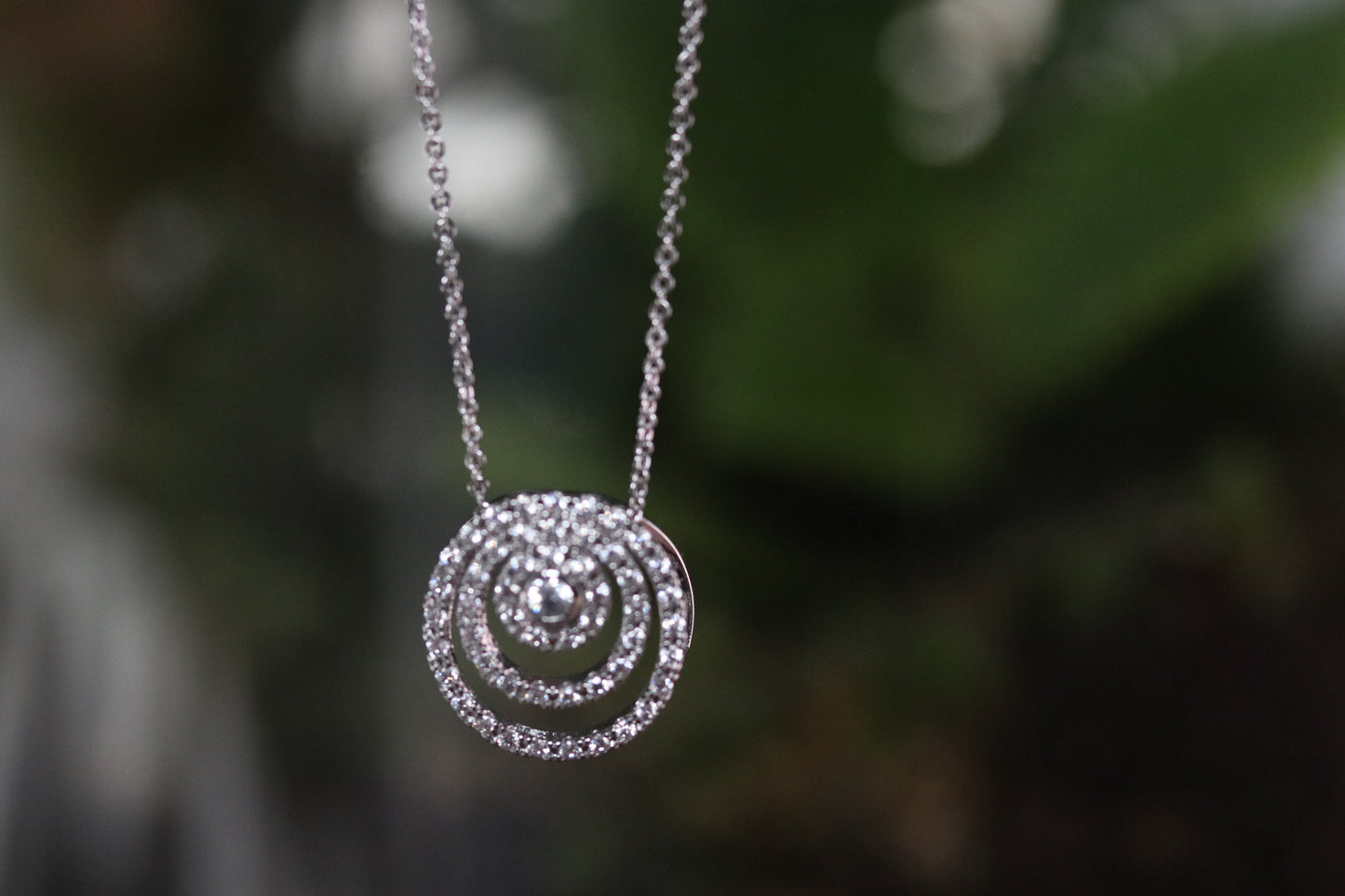 Personalised Halo CIrcle Necklace / Circles Dainty necklace Wonderful Granny Necklace in Rose Gold / Gold Mothers Day necklace/ Gift for Her