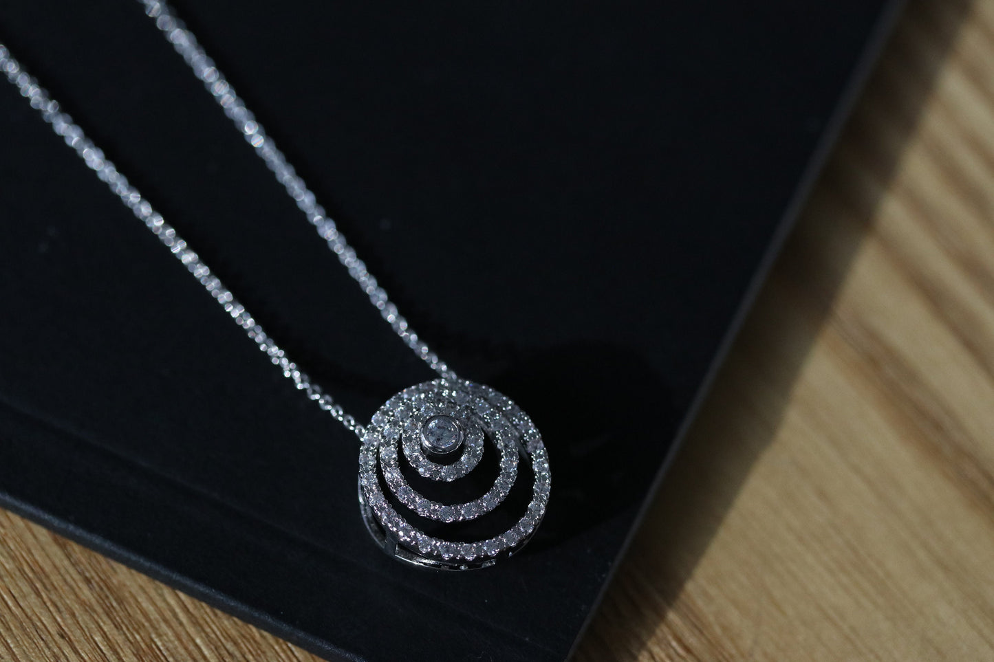 Personalised Halo CIrcle Necklace / Circles Dainty necklace Wonderful Granny Necklace in Rose Gold / Gold Mothers Day necklace/ Gift for Her