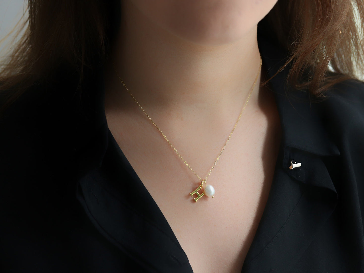 Sterling Silver She believed she could so she did necklace, Gold Vermeil Initial Necklace, Metal Health Necklace Gift, Woman Power Gift