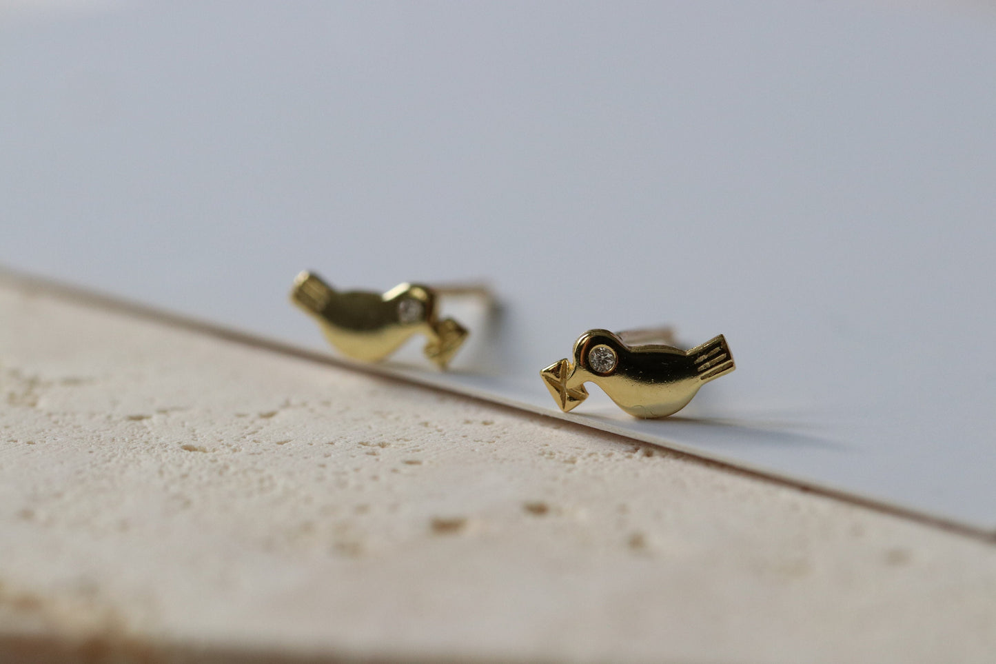 Sterling Silver Initial Studs / Alphabet Jewellery Personalised Letter Studs / Minimalist Dainty Earrings / Gift for Her / Birthday Gift