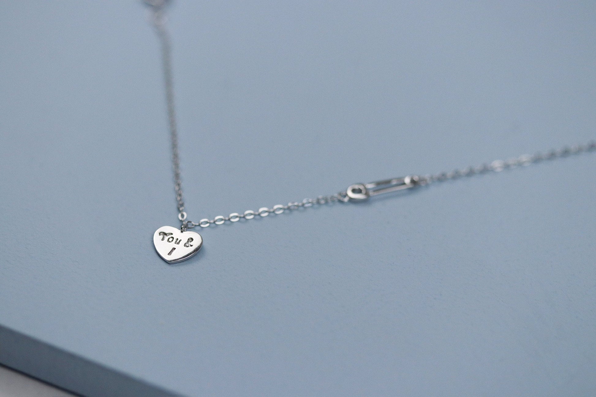 Nan and Me Bracelet Set, Minimalist Tiny Heart Bracelet for Nan, 925 Silver You & I Stacking Bracelet, Birthday Gift for Her, Gift for Mum