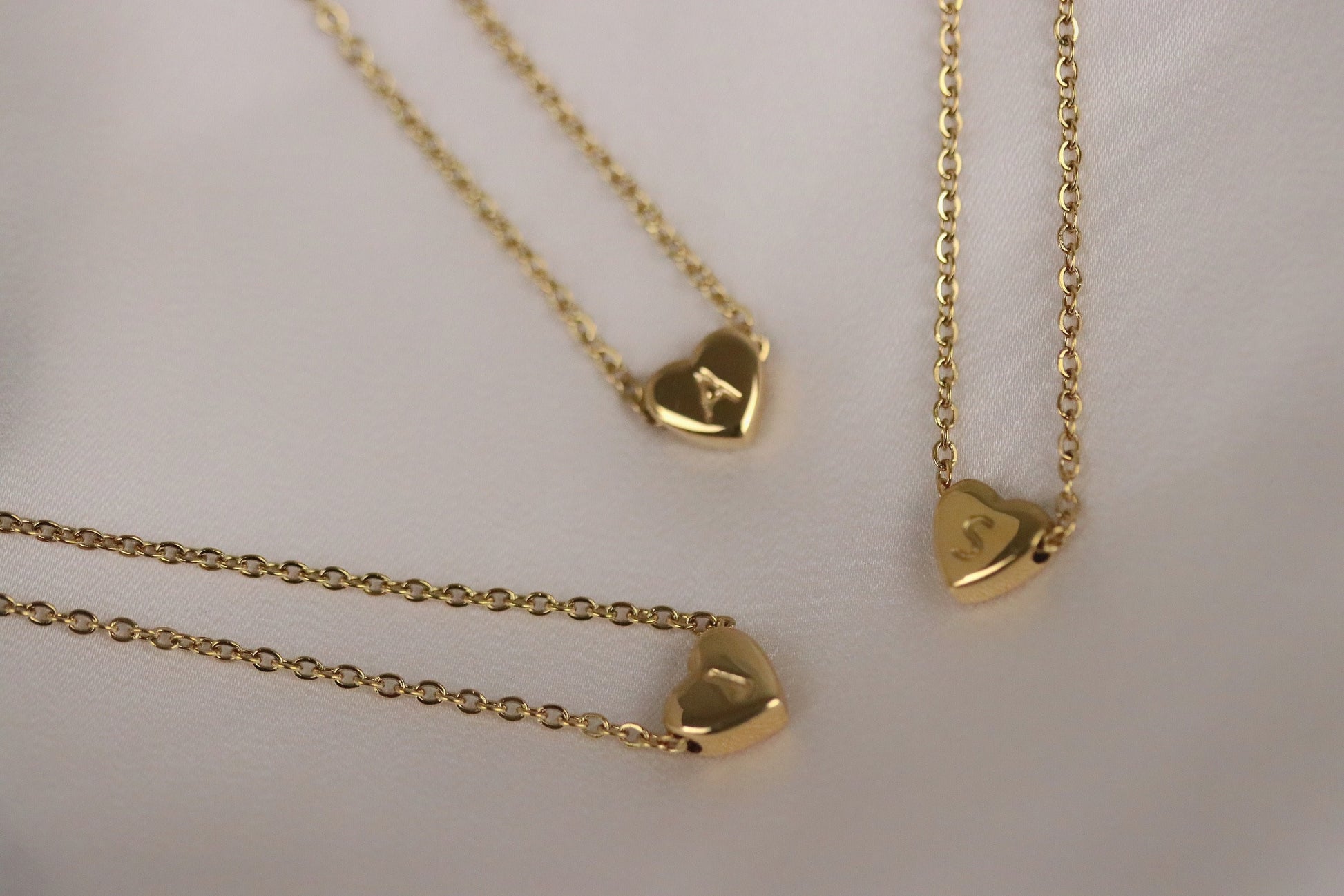 Personalized Initial Necklace, Customized Letter Necklace, Gold Stainless Steel Initial, Handmade Jewelry, Personalized Granny Gift for Her
