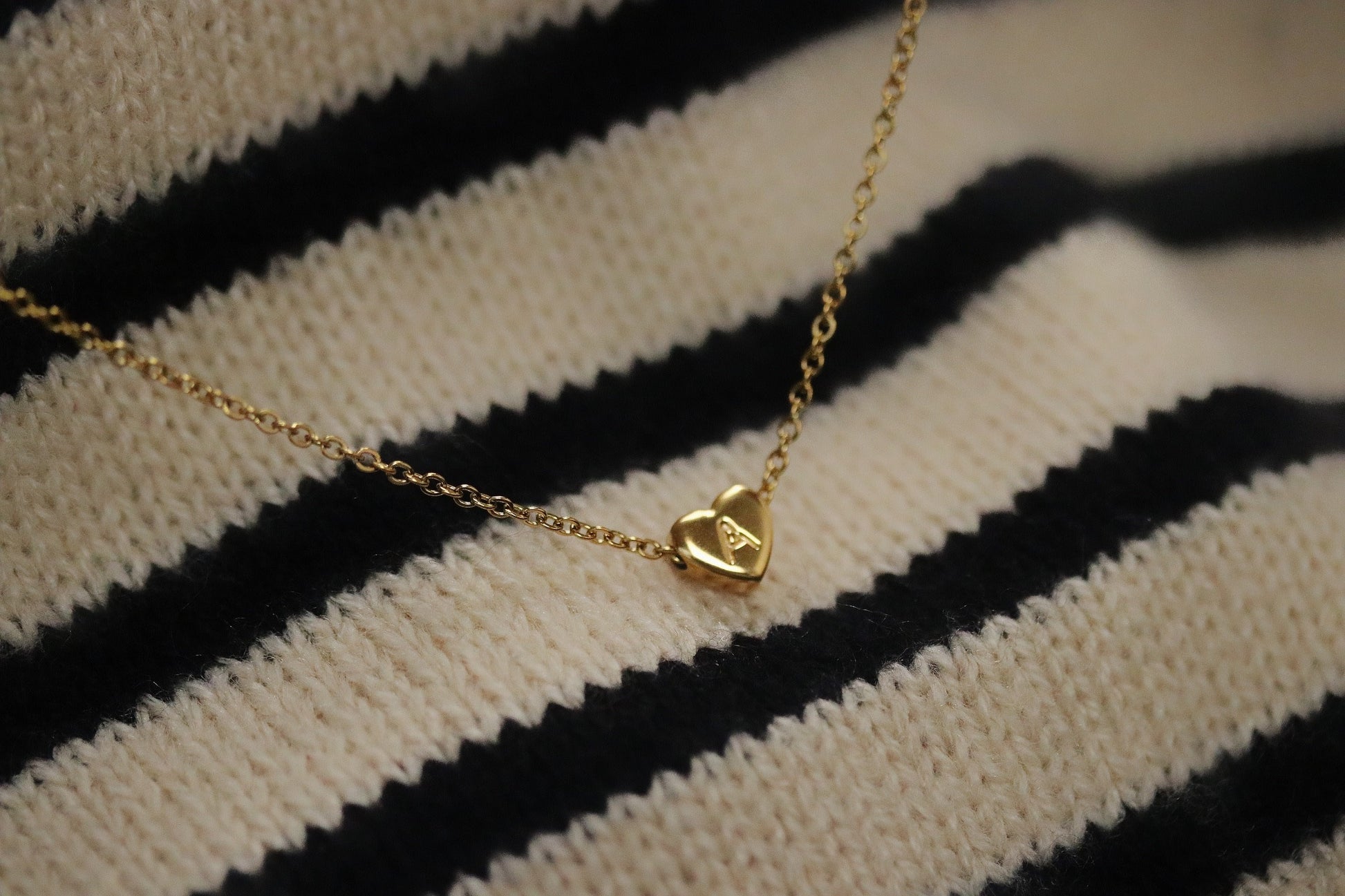 Personalized Initial Necklace, Customized Letter Necklace, Gold Stainless Steel Initial, Handmade Jewelry, Personalized Granny Gift for Her