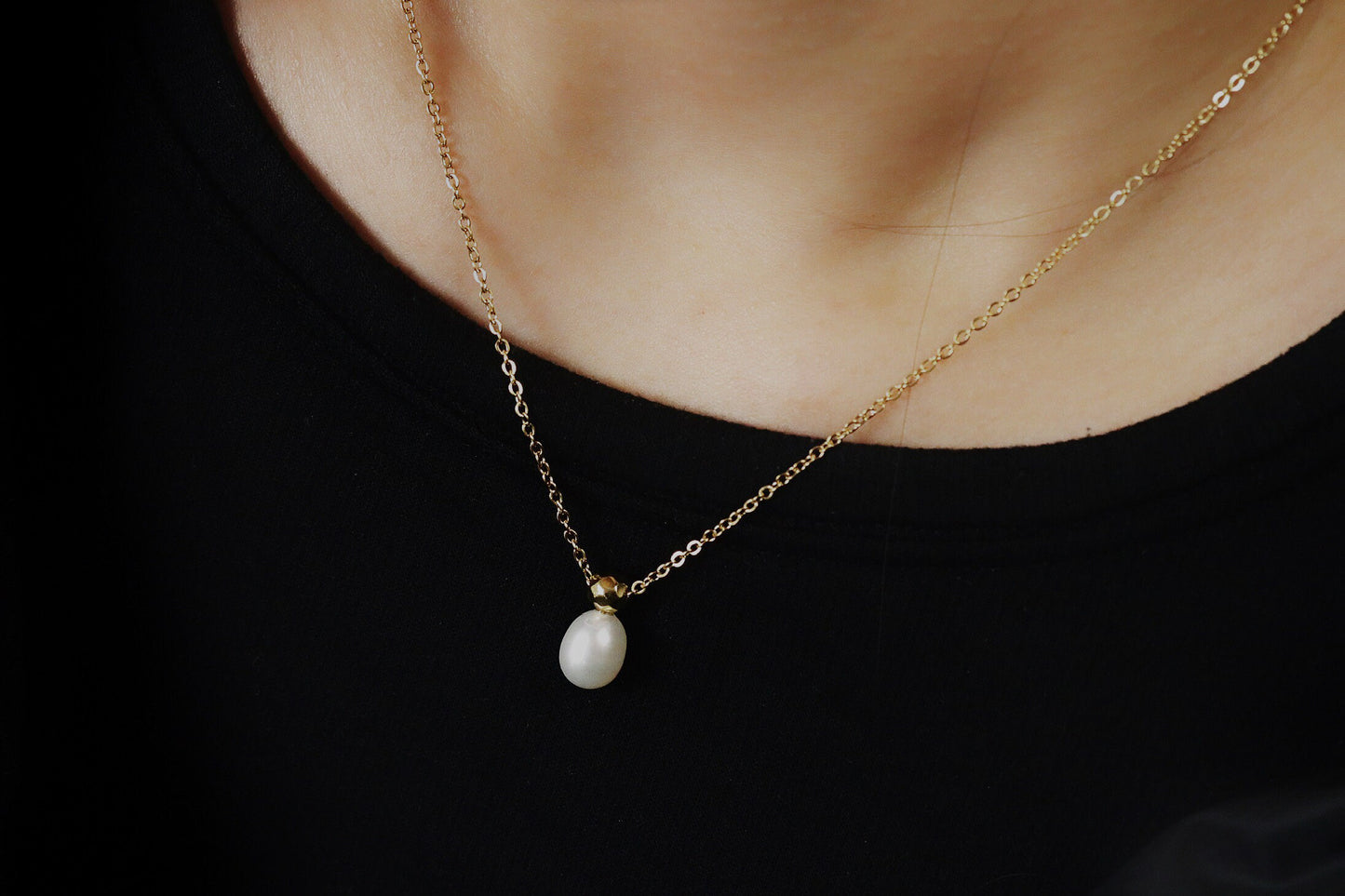 Bridesmaids Necklace Gifts, Bridesmaid Gift, Freshwater Pearl Necklace, Bridesmaid Jewellery, Wedding Gift for Her,Bridesmaid Proposal Gift