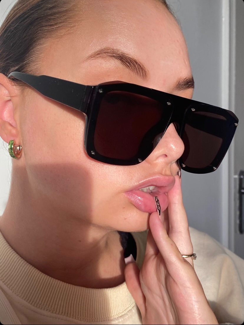 August Birthstone Earrings: Peridot Swarovski Crystal Hoops, 18ct Gold Plated Huggies for Woman