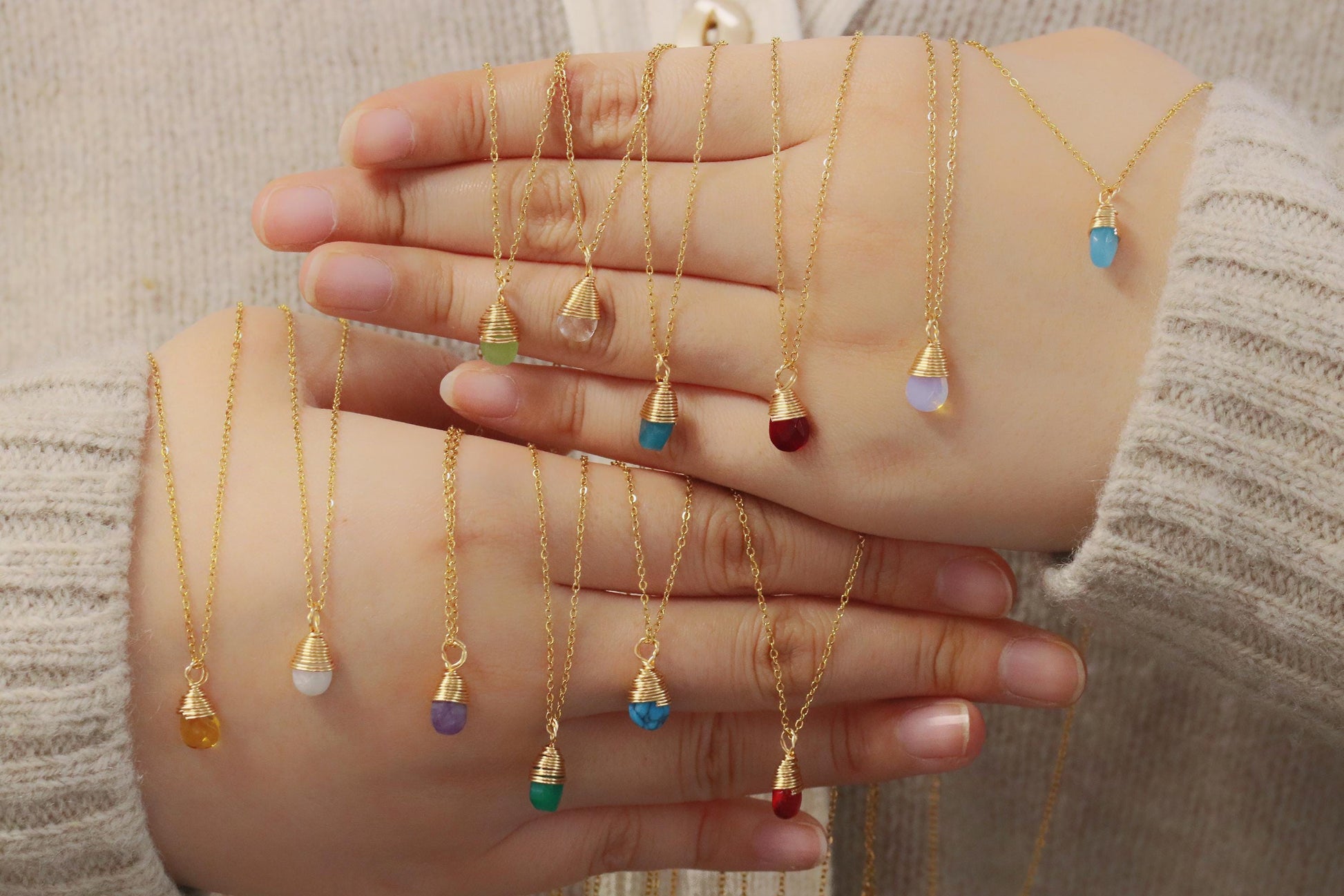 July Birthstone Necklace, Swarovski Crystal Ruby Crystal Pendant, Raw Crystal Stone Pendant, Genuine Red Stone Birthday Gift for Her