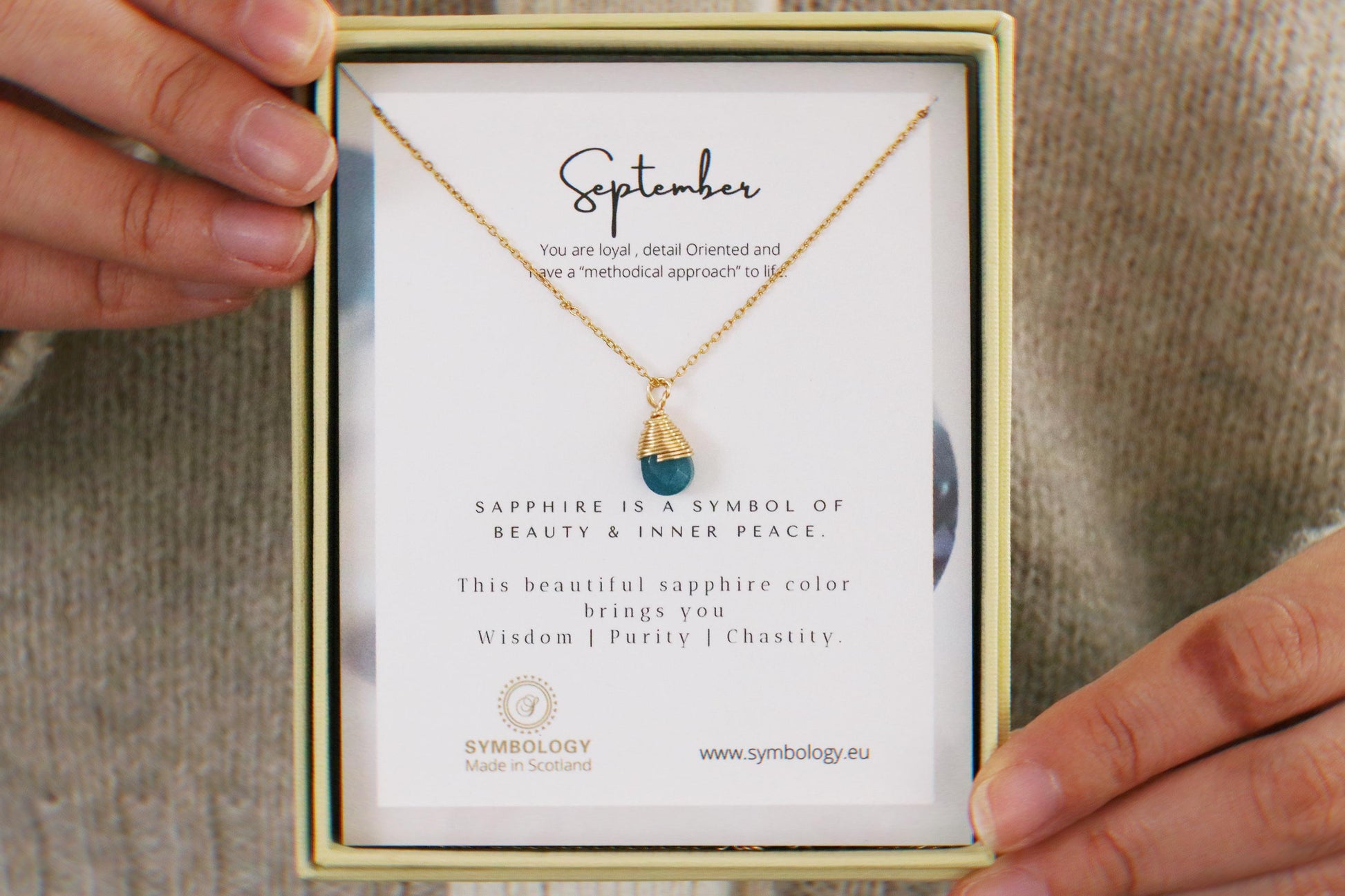 Personalised Birthstone Necklace, Swarovski Crystal Pendant, Gold Raw Stone Pendant, Genuine Energy Stone Jewellery, Birthday Gift for Her