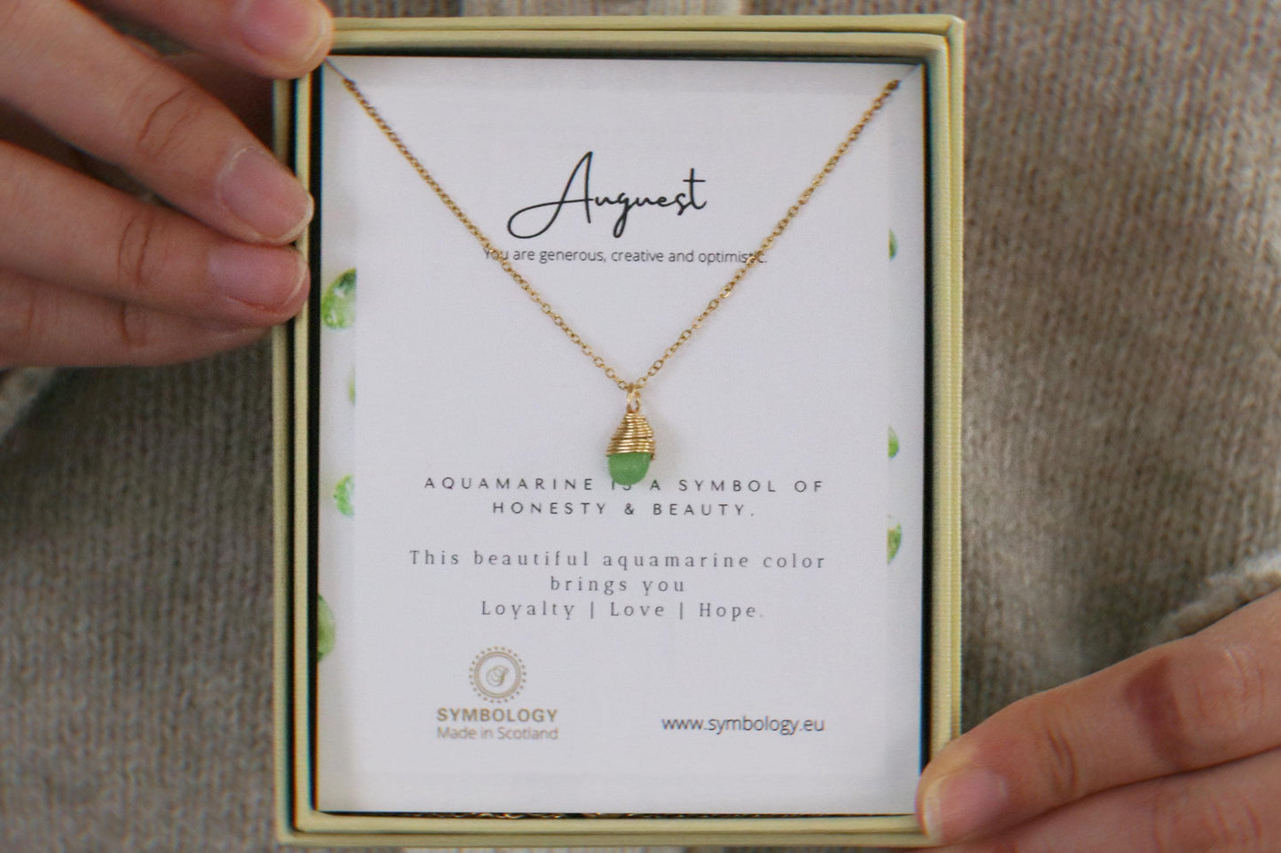 Augest Birthstone Necklace, Swarovski Crystal Peridot Crystal Pendant, Raw Crystal Stone Pendant, Genuine Green Stone Birthday Gift for Her