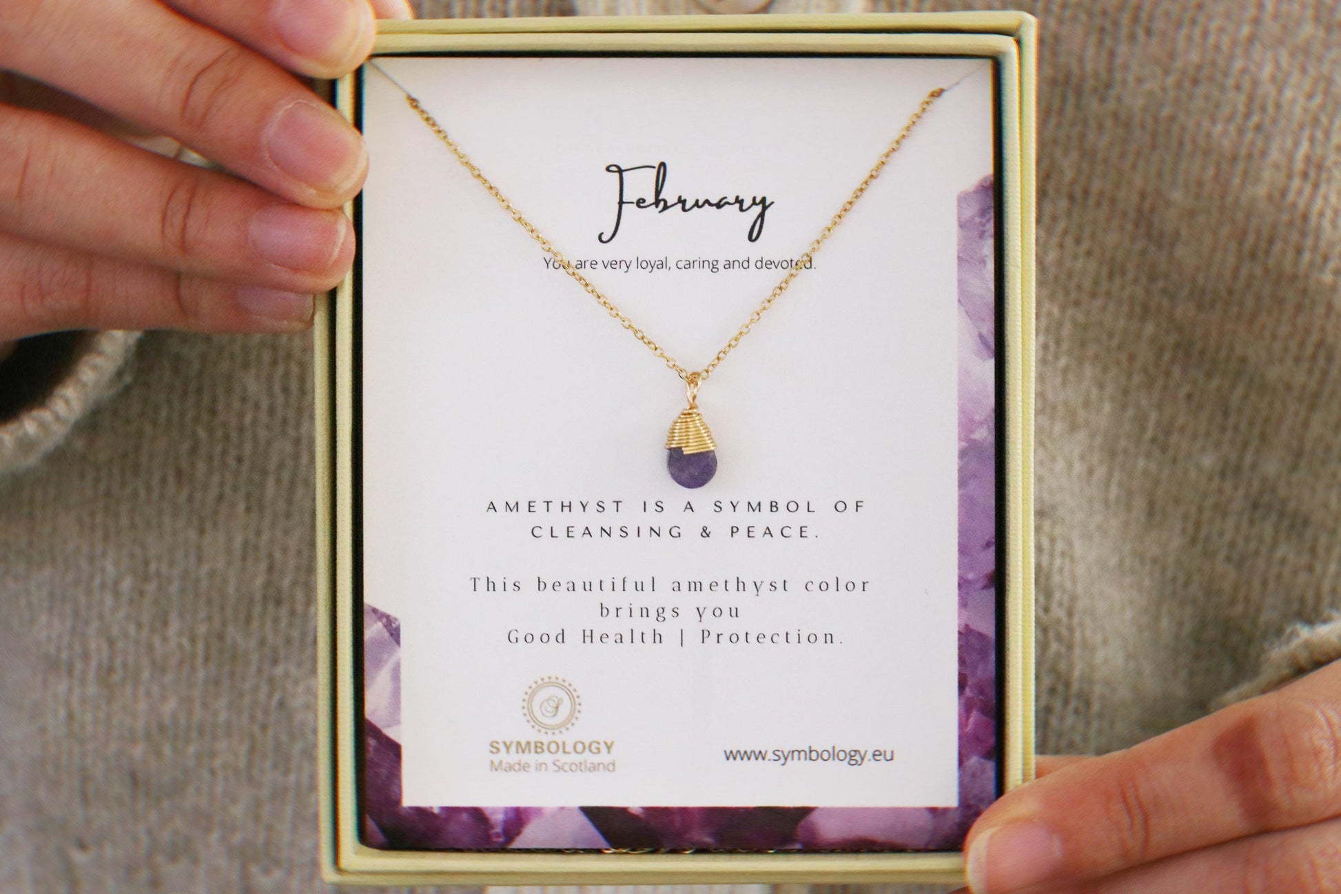 Personalised Birthstone Necklace, Swarovski Crystal Pendant, Gold Raw Stone Pendant, Genuine Energy Stone Jewellery, Birthday Gift for Her