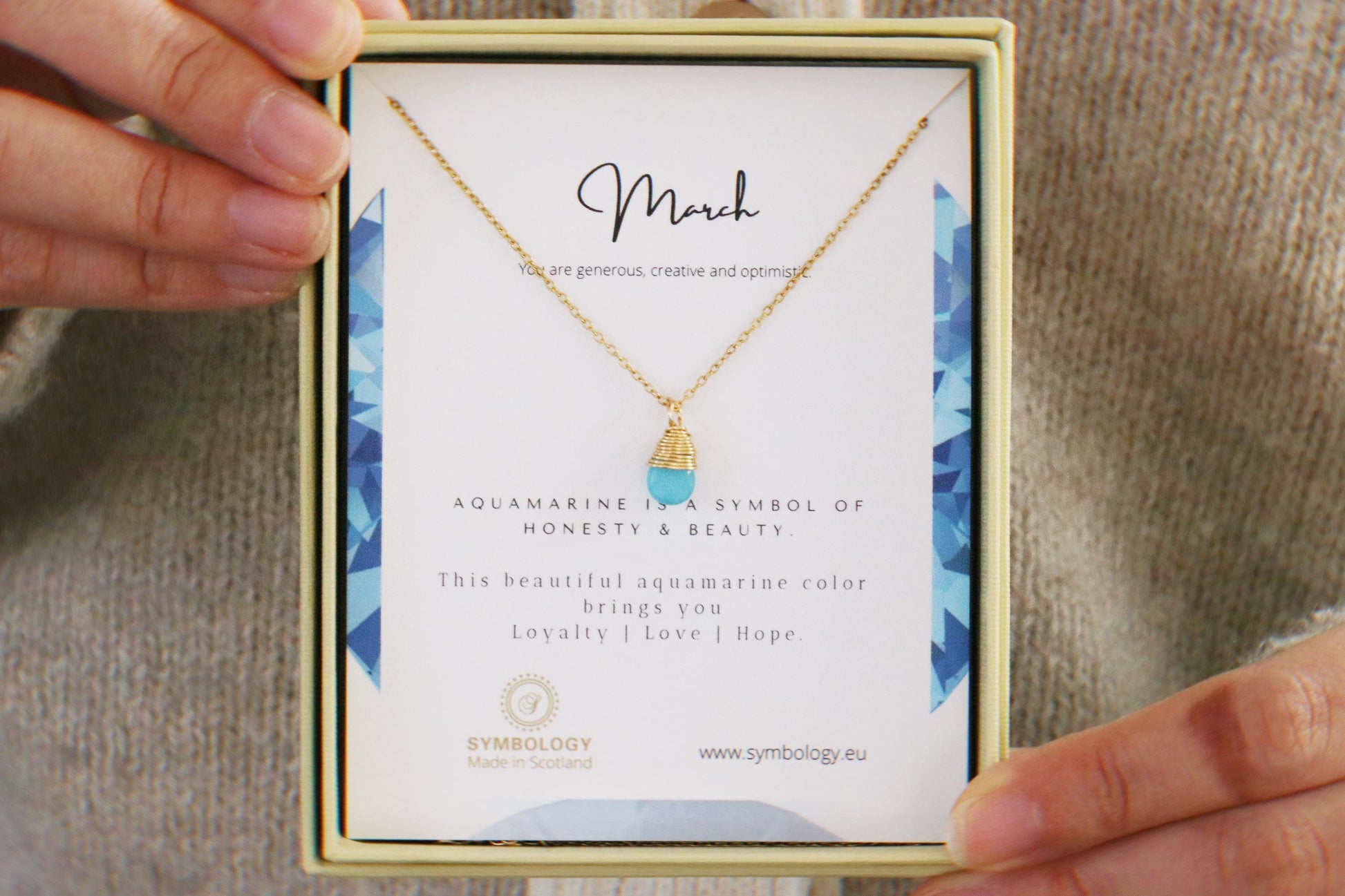 Personalised Birthstone Necklace, Swarovski Crystal Pendant, Gold Raw Stone Pendant, Genuine Energy Stone Jewellery, Birthday Gift for Her