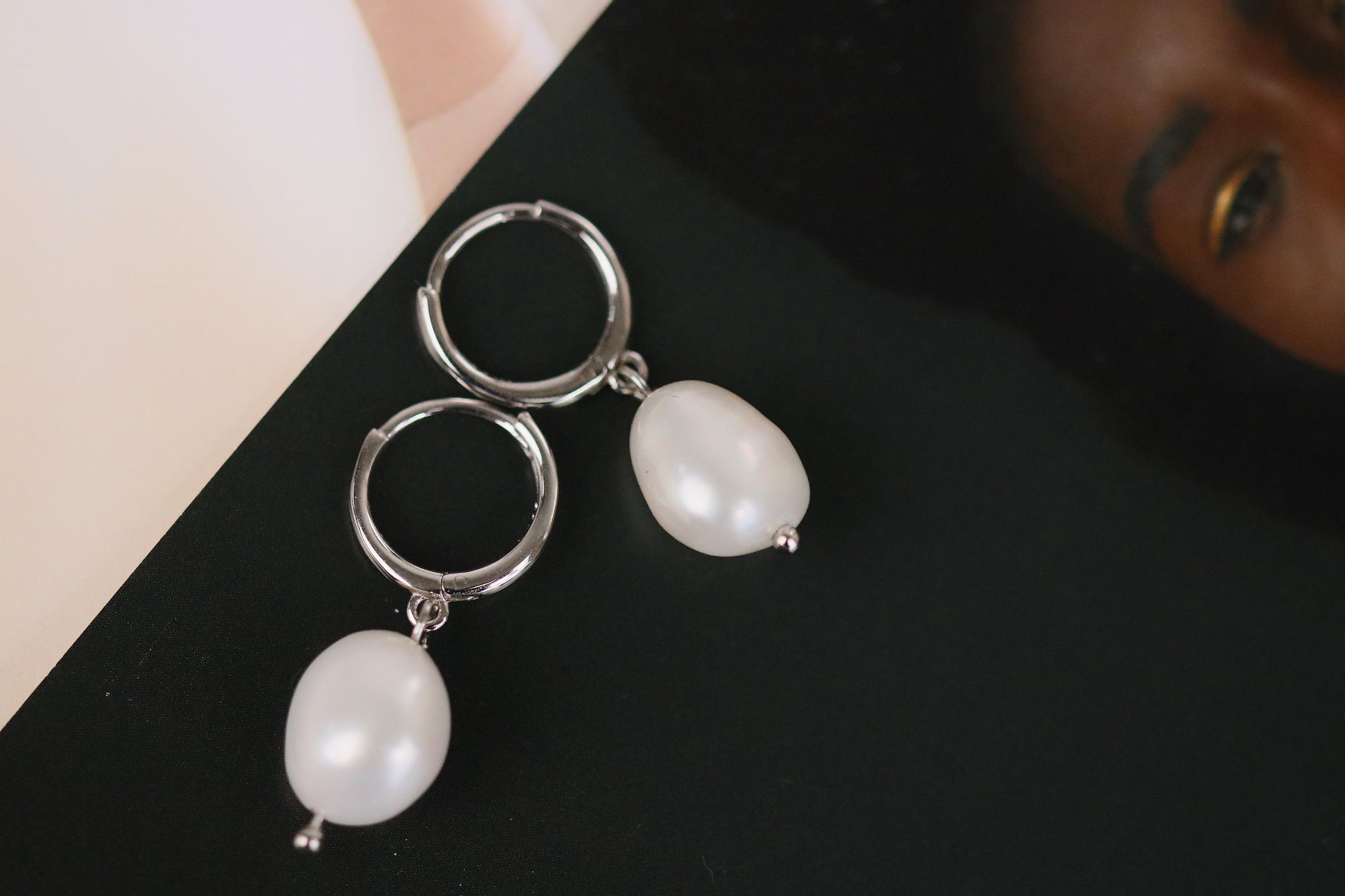 Bridesmaid Proposal Gift | Genuine Freshwater Pearl Earrings | Personalised Bridesmaid Accessories | Wedding Proposal box | Bridal Jewellery