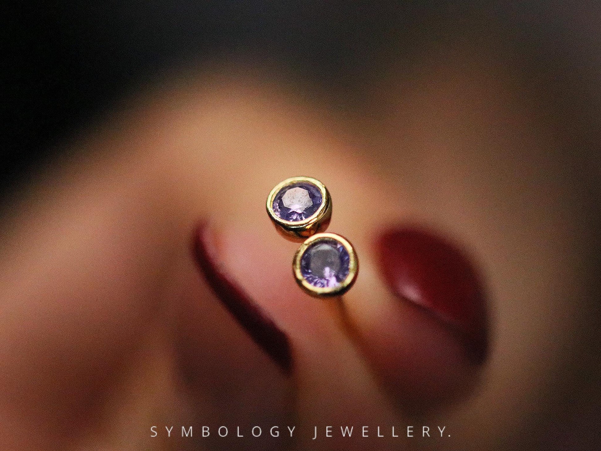 Sterling Silver Alexandrite Studs, June Birthstone Gift for Her, Everyday Earrings for Women, Minimalist Jewellery, Personalised Earrings