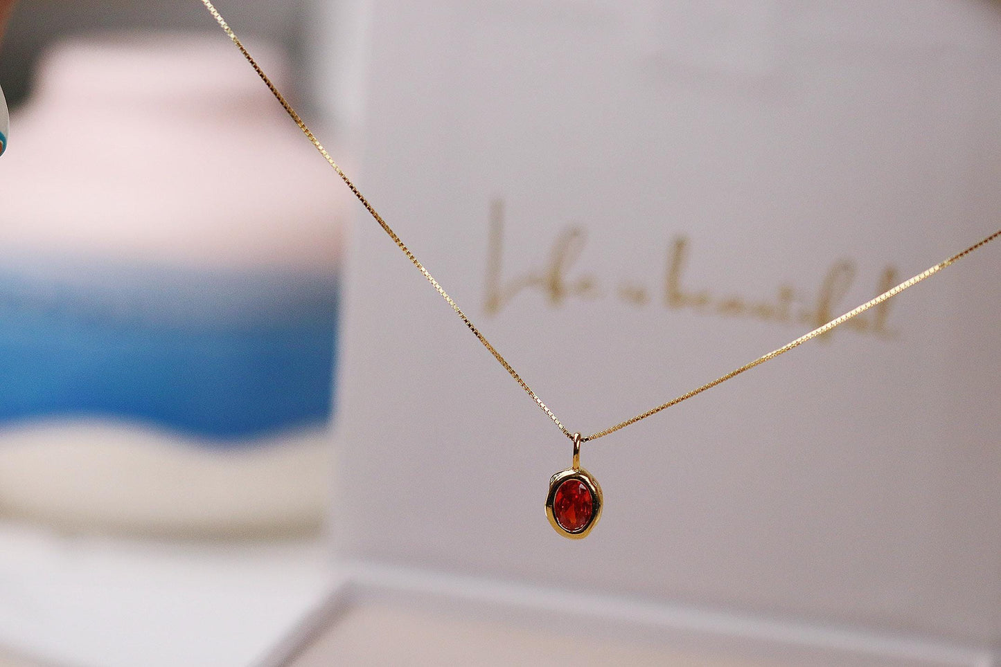 925 Silver Custom Birthstone Necklace, Gold Diamond Necklace, Birthday Gift for Mum, Christmas Gift for Her, Dainty Personalised Necklace