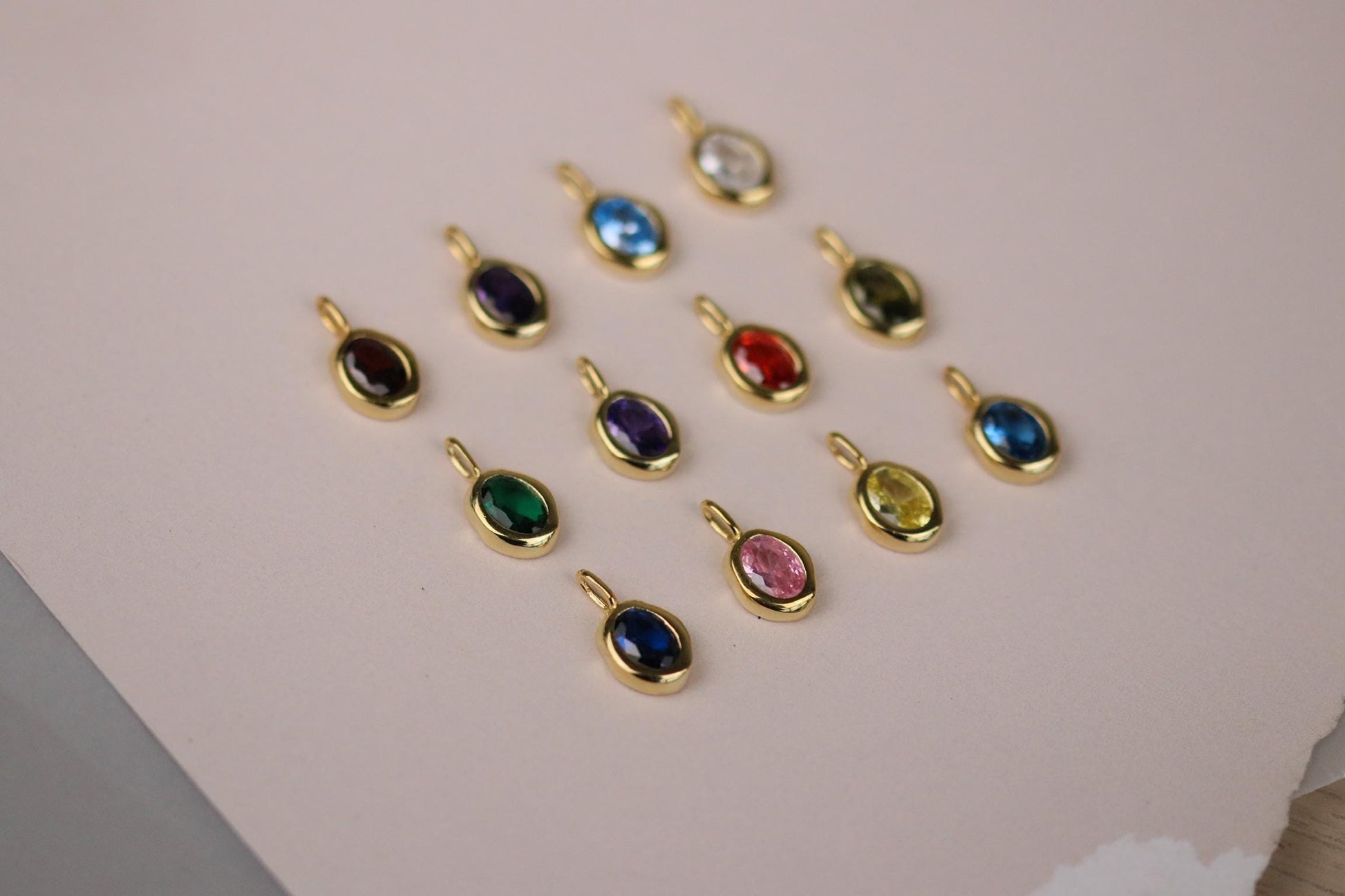 925 Silver Custom Birthstone Necklace, Gold Diamond Necklace, Birthday Gift for Mum, Christmas Gift for Her, Dainty Personalised Necklace