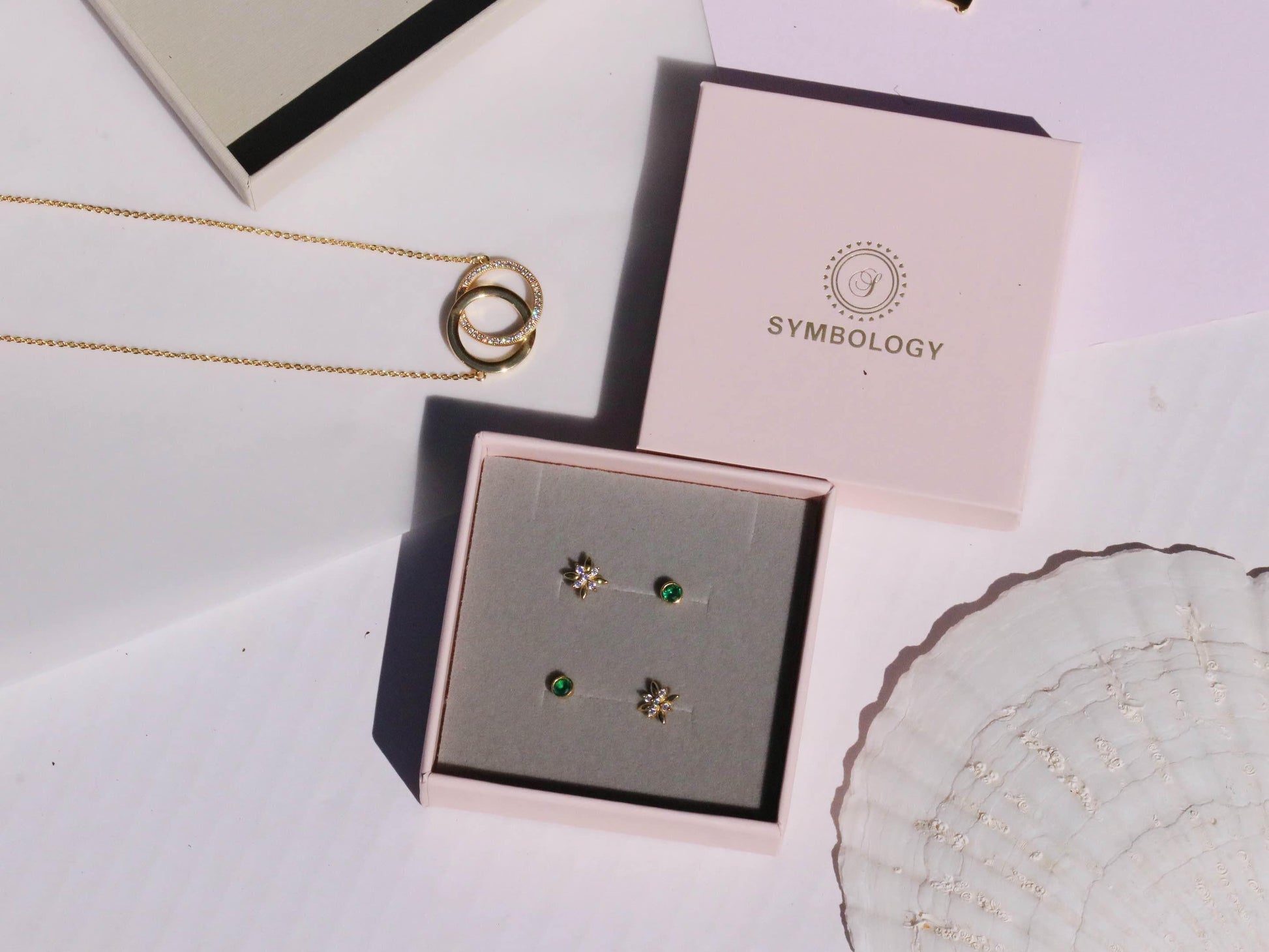 December Birthstone Jewellery: Gold Turquoise Crystal Hoop Earrings, Minimalist Jewellery for Woman