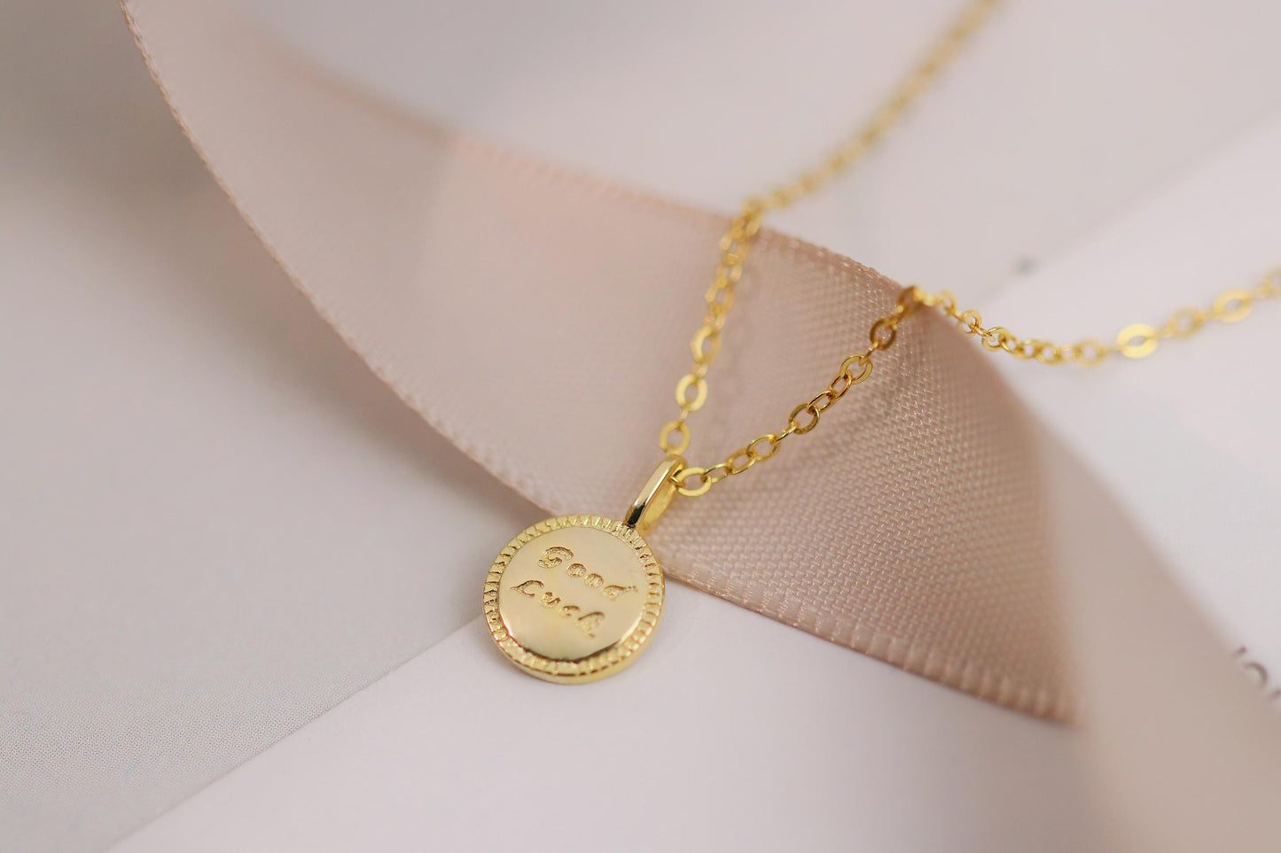 Sweet 18th Birthday Gift for Her, 925 Silver Good Luck Coin Necklace Gift, Eighteen Round Charm Pendant with Personalised Name Card