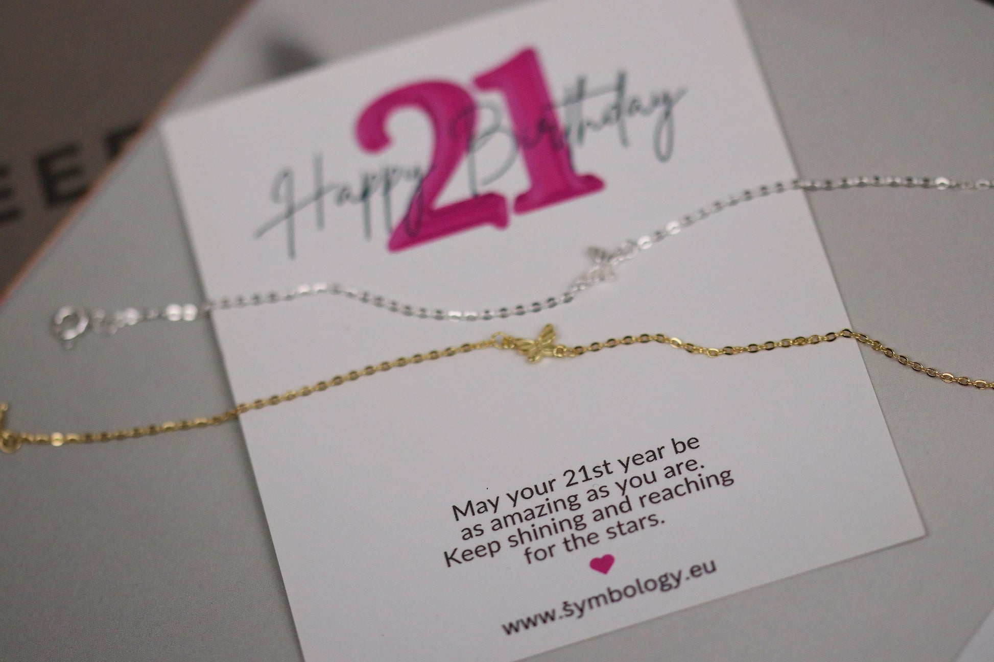 925 Sterling Silver or Gold Butterfly Bracelet – Dainty Minimalist Jewellery, Christmas Gift for Her