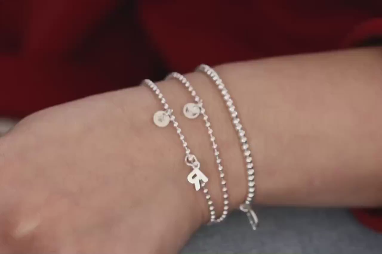 Add On Personalised Engraving Charms, 925 Silver Custom Symbol Disc, Spiritual Jewellery Symbols, Custom Disc for Bracelet / Necklace
