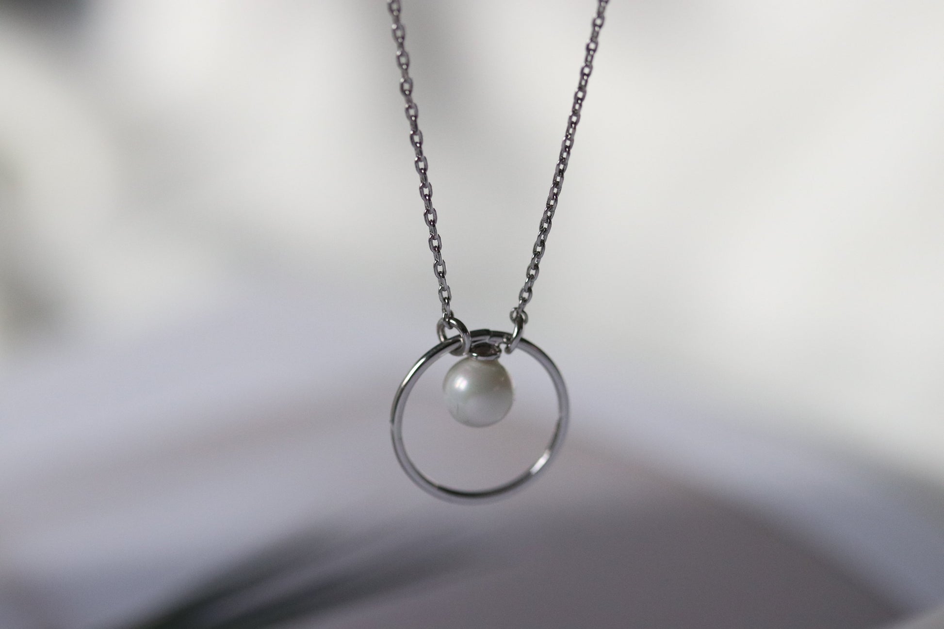 Mother Circle Pearls Necklace Set, Personalised Dainty Necklace for Mum of the Bride,Present for Mum/Sister/Best Friends/Bridesmaid/Wedding