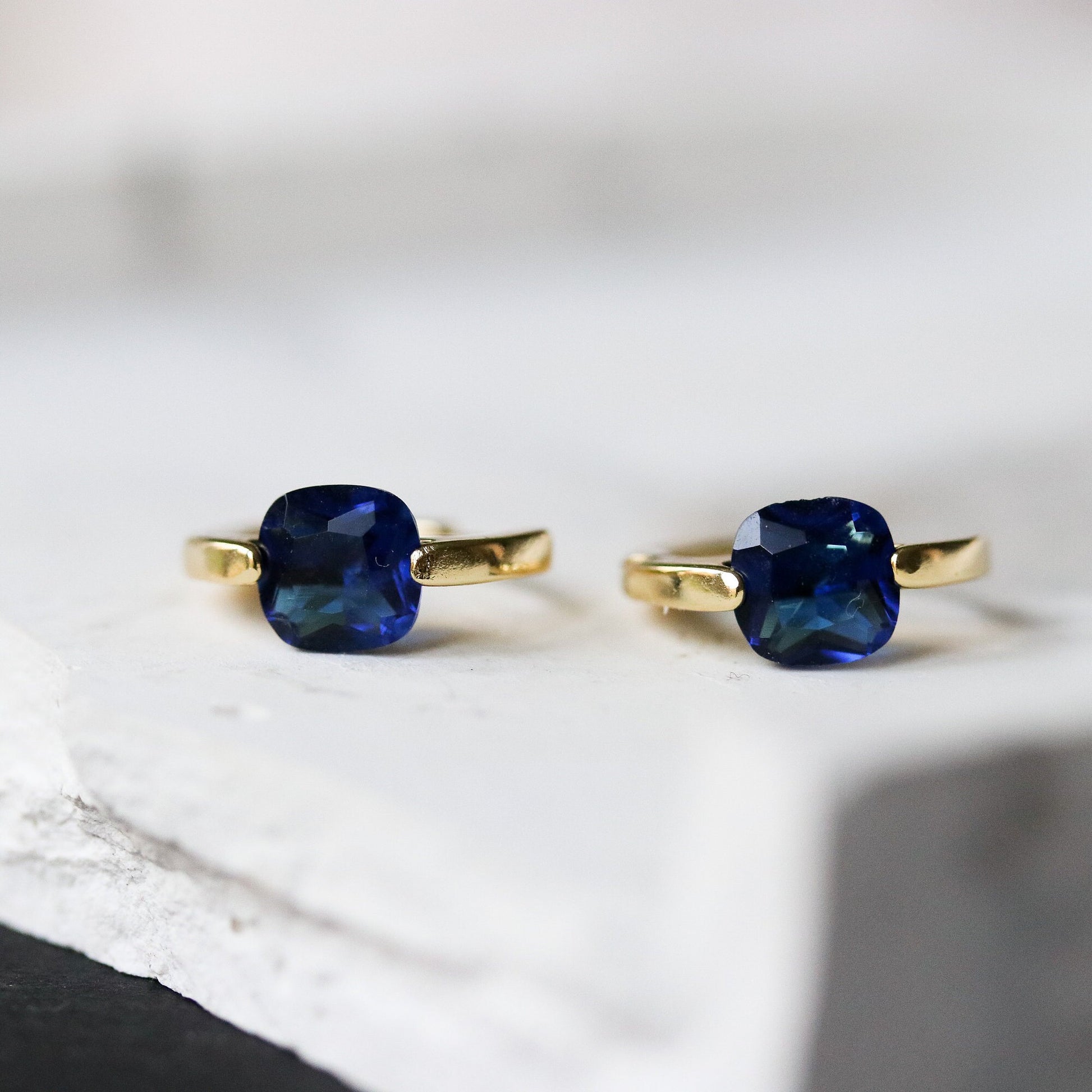 Tiny Birthstone Hoops, Personalised Gold Hoop Earrings, Birthstone Huggies, Dainty Minimalistic Womens Jewellery, Birthday Gift for Her