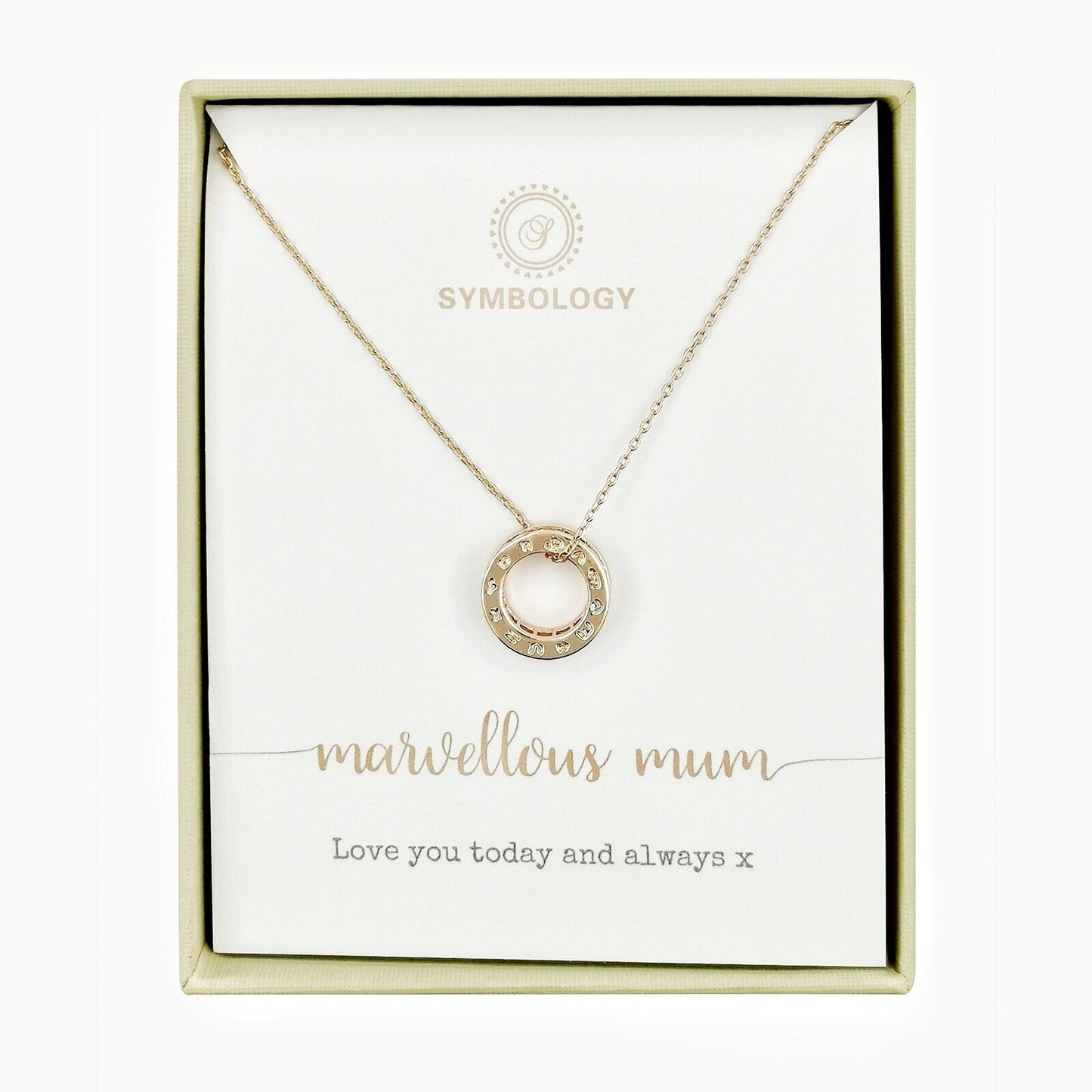 Gold Pave CZ Circle Necklace / Crystal Mum Necklace, Silver Minimalist Circle / Rose Gold Charm Necklace / Gift for Mum / Mothers Day Gift